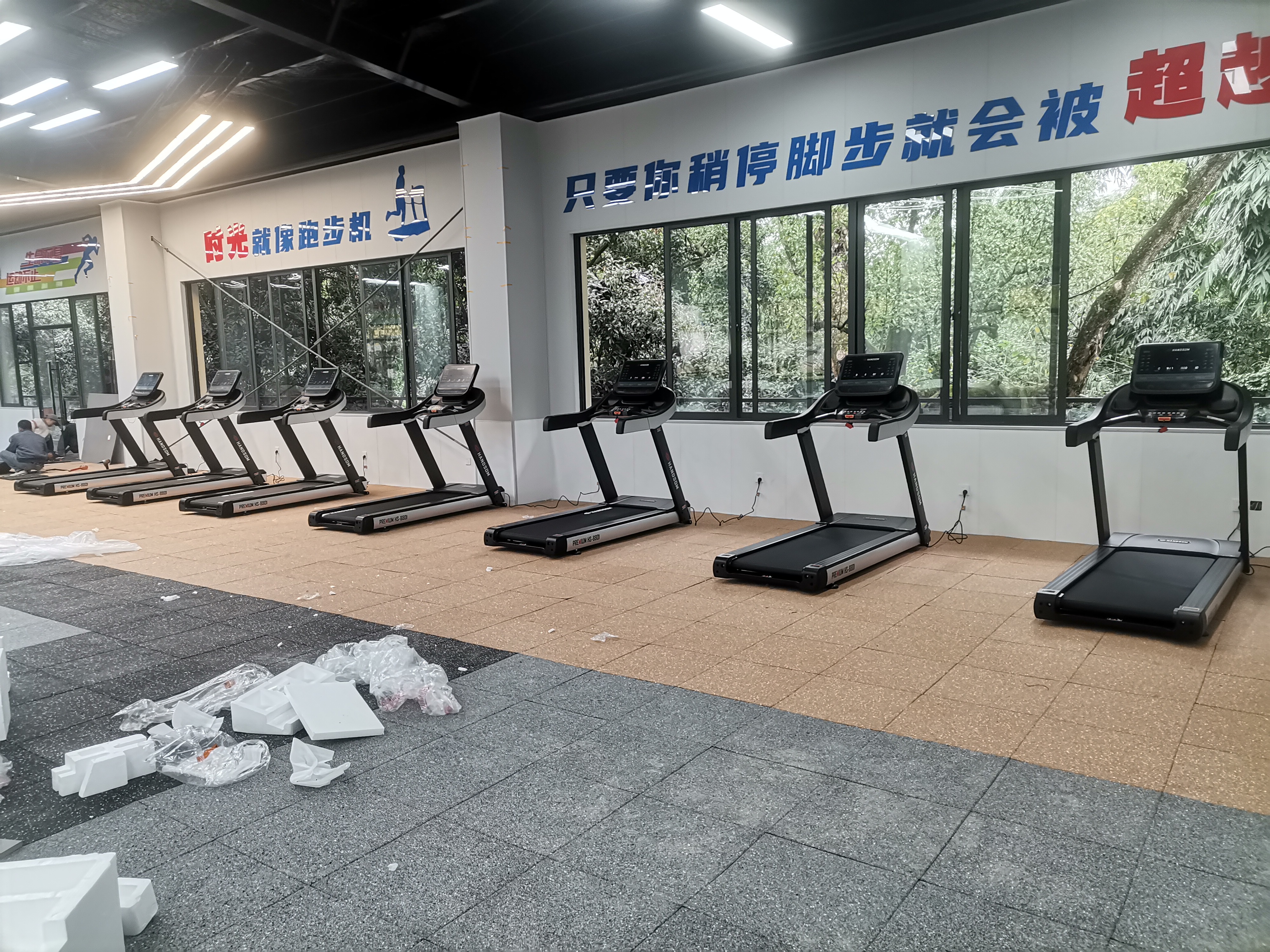 悍德森| 蒲江某部队  健身房配置方案
